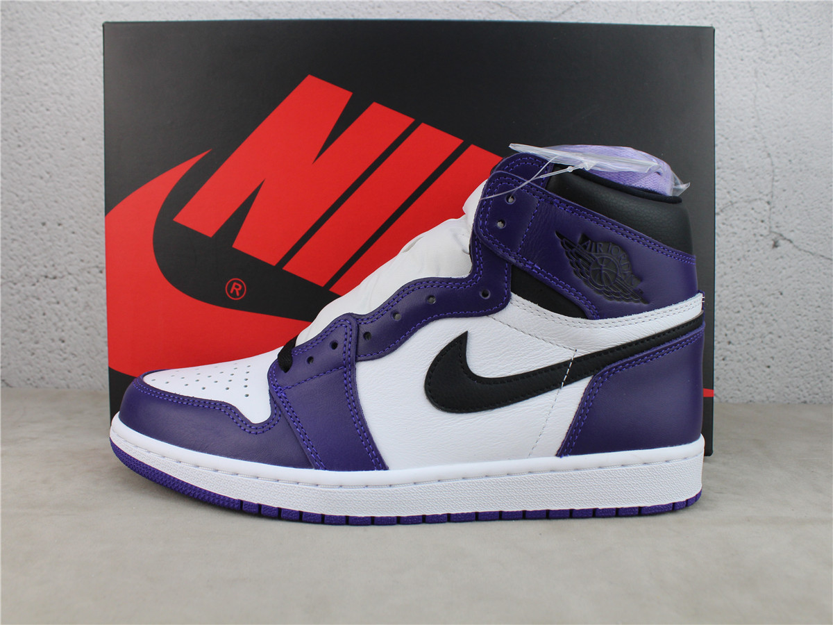 LJR Batch Air Jordan 1 Retro High OG Court Purple 2.0 555088 500